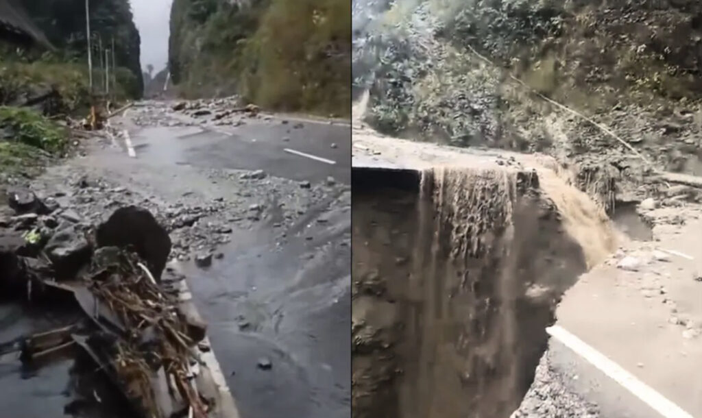 Landslide In Arunachal Pradesh Cuts Connectivity to Dibang Valley District Bordering China